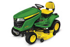 Follow link to the X390 Tractor, 48-inch deck product page.