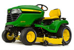 Follow link to the X570 Multi-Terrain Tractor, 48-inch deck product page.
