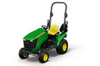 Follow link to the 1023E Sub-Compact Tractor, MY23 product page.
