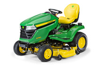 Follow link to the X380 Tractor, 48-inch deck product page.