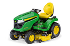 Follow link to the X590 Multi-Terrain Tractor, 48-inch deck product page.