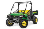 Follow link to the Gator&amp;#8482; XUV825E (Green &amp; Yellow) Utility Vehicle (MY20) product page.