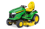 Follow link to the X580 Multi-Terrain Tractor, 54-inch deck product page.