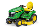 Follow link to the X590 Multi-Terrain Tractor, 54-inch deck product page.