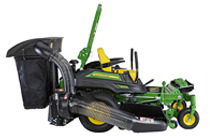 John deere ztrak 2025 material collection system