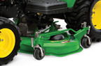 54D AutoConnect 7-Iron Mid-Mount Side-Discharge Mower; Mechanical Mower Lift