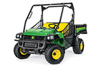 Follow link to the Gator&amp;#8482; HPX615E Work Series Utility Vehicle product page.