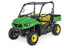 Follow link to the Gator&amp;#8482; XUV590E (Green &amp; Yellow) Utility Vehicle product page.