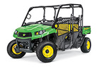 Follow link to the Gator&amp;#8482; XUV590M S4 (Green &amp; Yellow) Utility Vehicle product page.