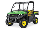 Follow link to the Gator&amp;#8482; XUV835M Utility Vehicle; Open Station, California Model product page.