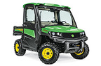 Follow link to the Gator&amp;#8482; XUV865R (Green &amp; Yellow) Utility Vehicle; Cab + HVAC product page.